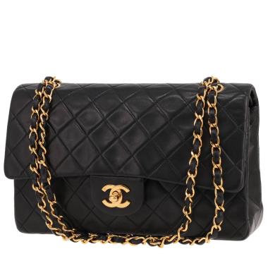 Chanel  Timeless Classic handbag  in black quilted leather