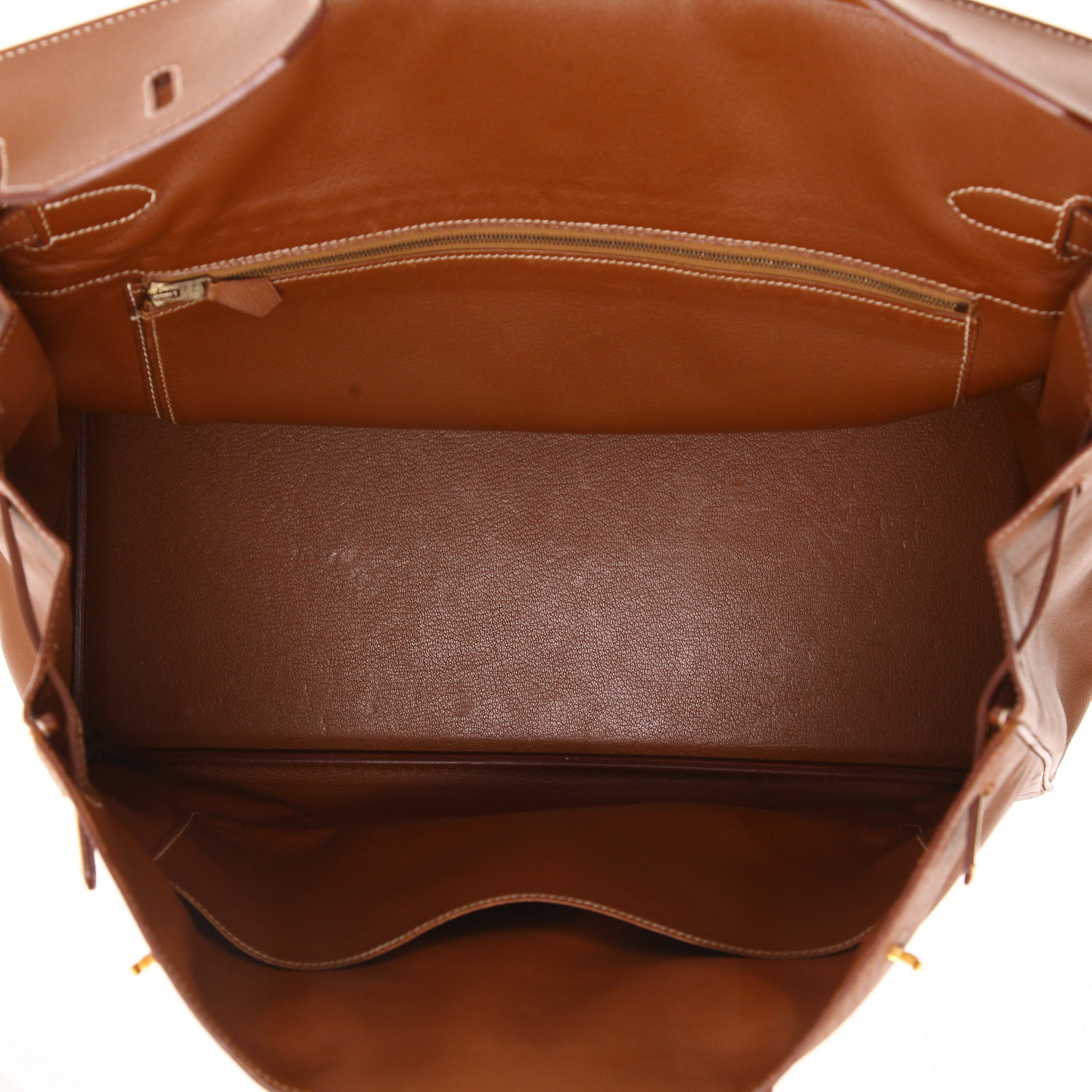 Borsa Hermès Birkin da 40 cm in pelle Courchevel Gold - Detail D3