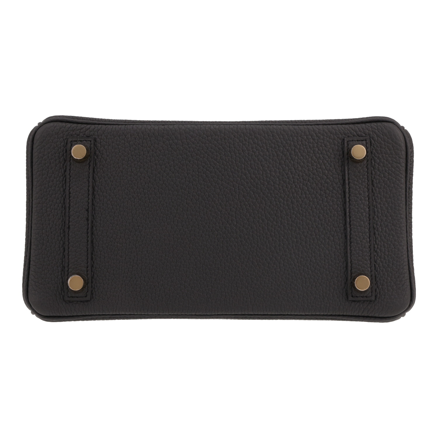 Hermès  Birkin 25 cm handbag  in Plomb togo leather - Detail D1