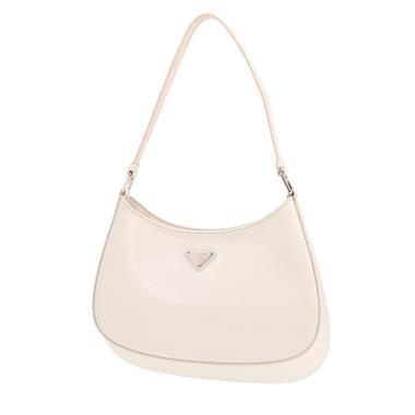 Borsa Prada  Cleo in pelle bianca
