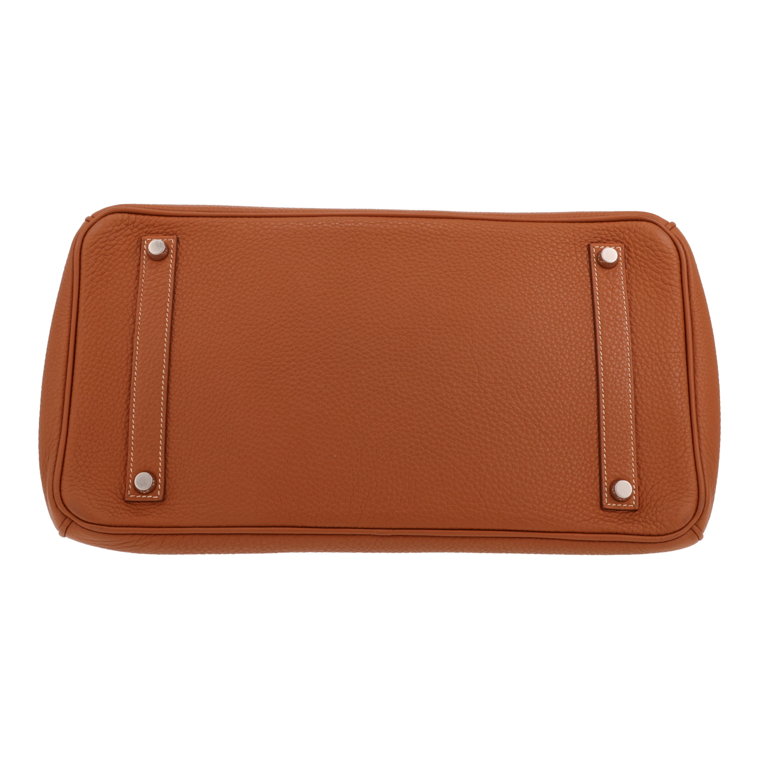 Borsa Hermès Birkin da 35 cm in pelle Togo dorata - Detail D1