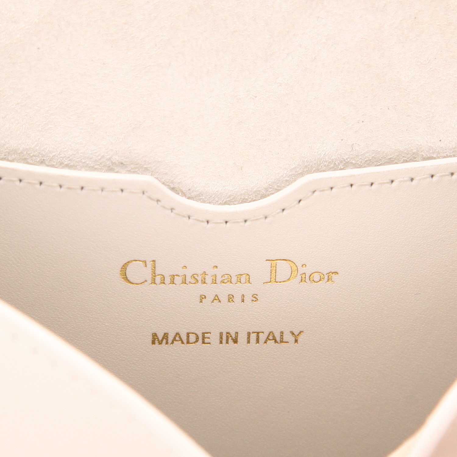 Borsa a tracolla Dior  Bobby in pelle color crema - Detail D2