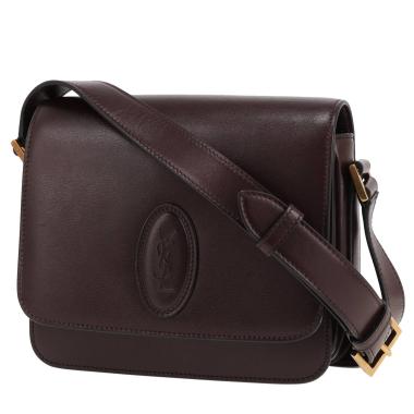 Borsa a tracolla Saint Laurent  Le 61 in pelle plum