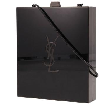 Minaudière Saint Laurent   en plexiglas noir