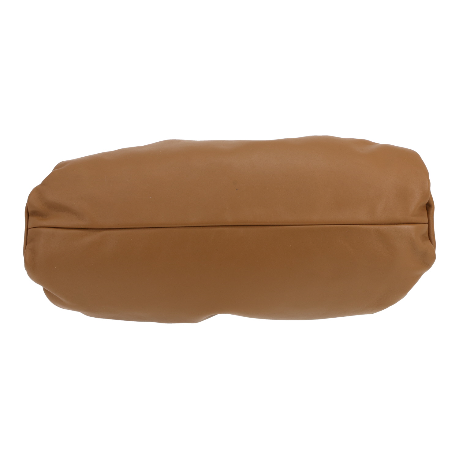 Borsa Bottega Veneta  Shoulder Pouch in pelle verde kaki - Detail D1