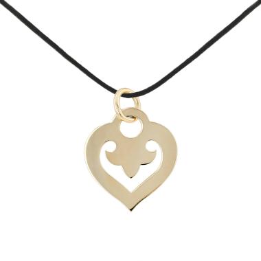 O.J. Perrin Légende large model pendant in yellow gold