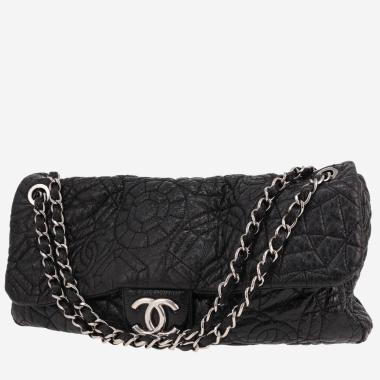 Borsa Chanel   in PVC nero