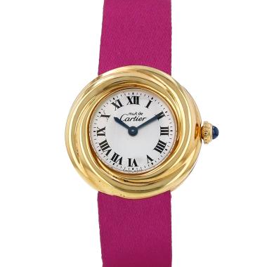 Cartier Must Trinity  and vermeil Ref: 2735  Circa 1990