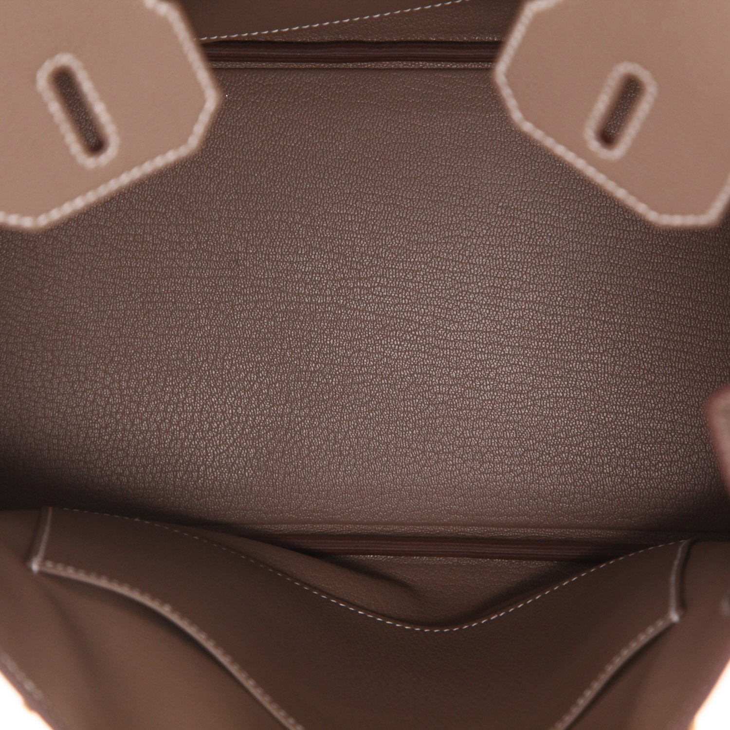 Sac à main Hermès  Birkin 30 cm en cuir togo étoupe - Detail D3