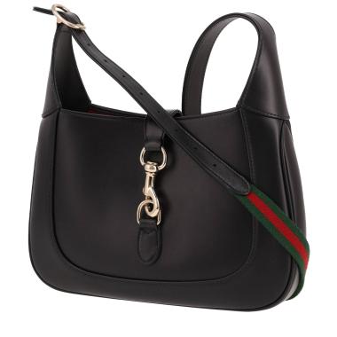 Borsa a tracolla Gucci Jackie in pelle nera