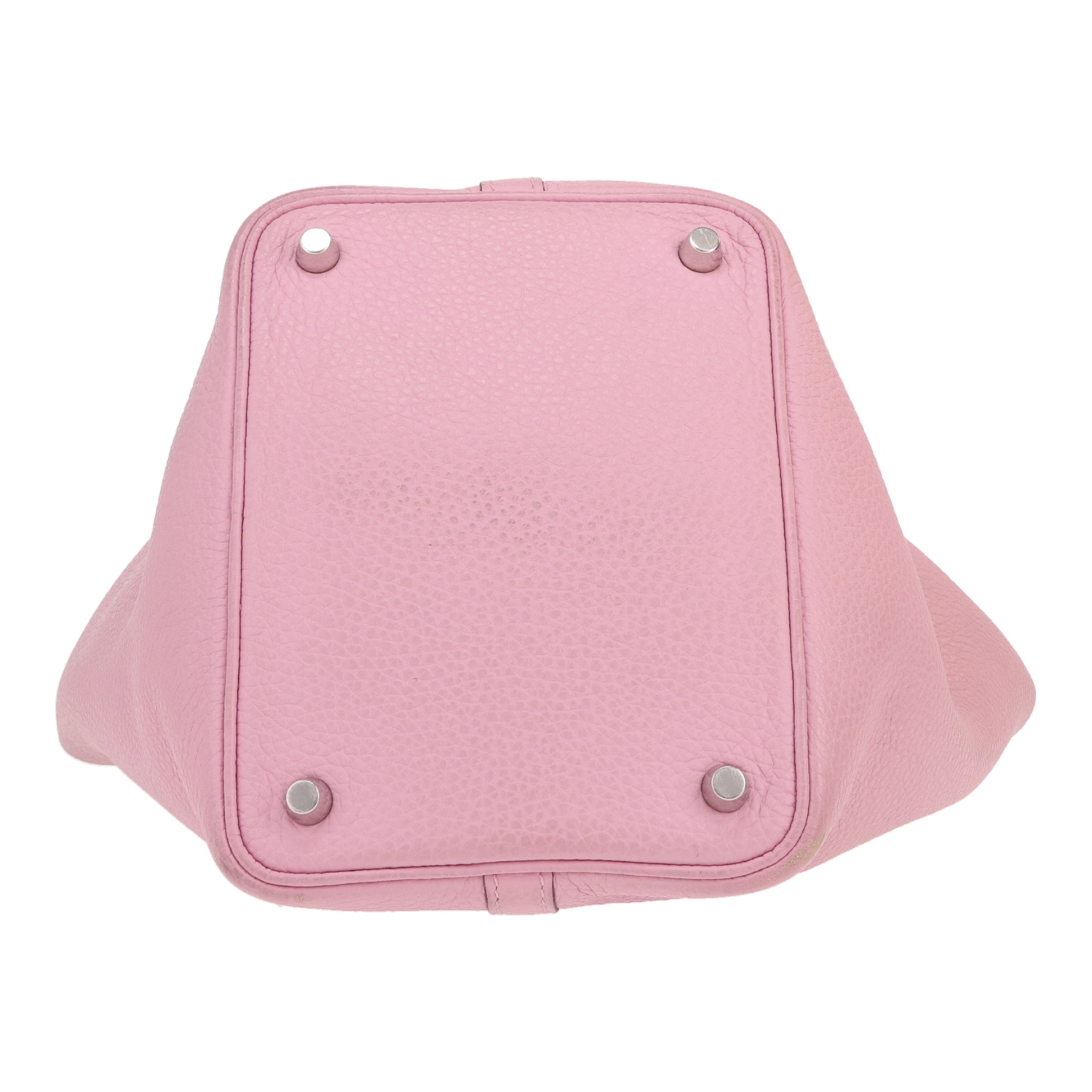 Borsa Hermès  Picotin 18 cm in pelle taurillon clemence rosa - Detail D1