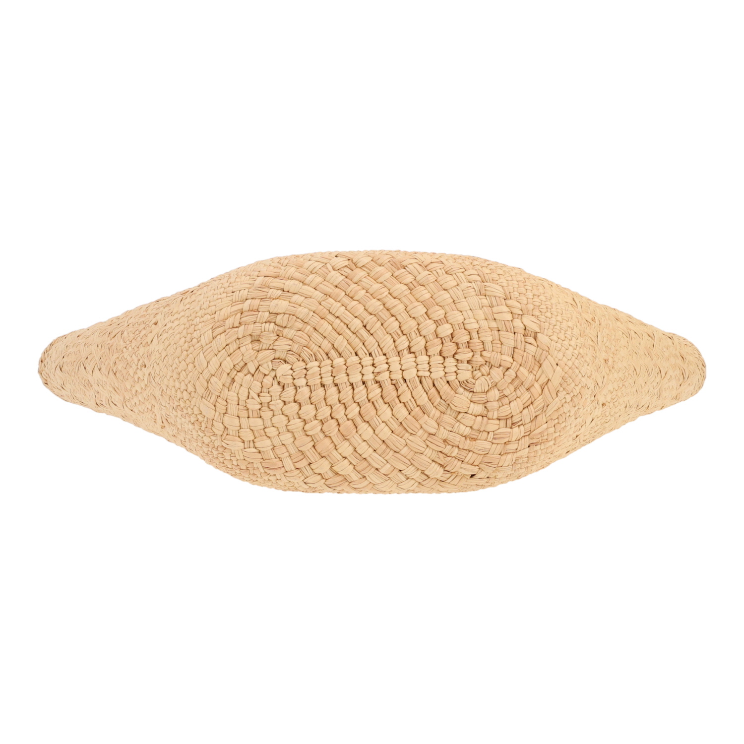 Sac cabas Loewe  Paula's Ibiza en raffia beige et cuir marron - Detail D1