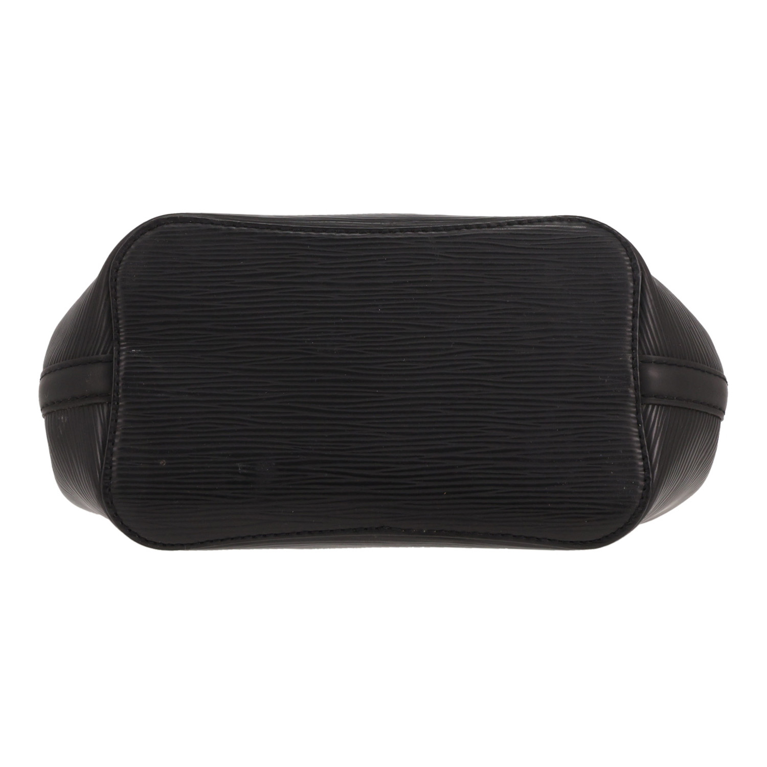 Louis Vuitton   handbag  in black epi leather - Detail D1