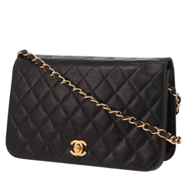 Borsa a tracolla Chanel  Mademoiselle in pelle trapuntata nera