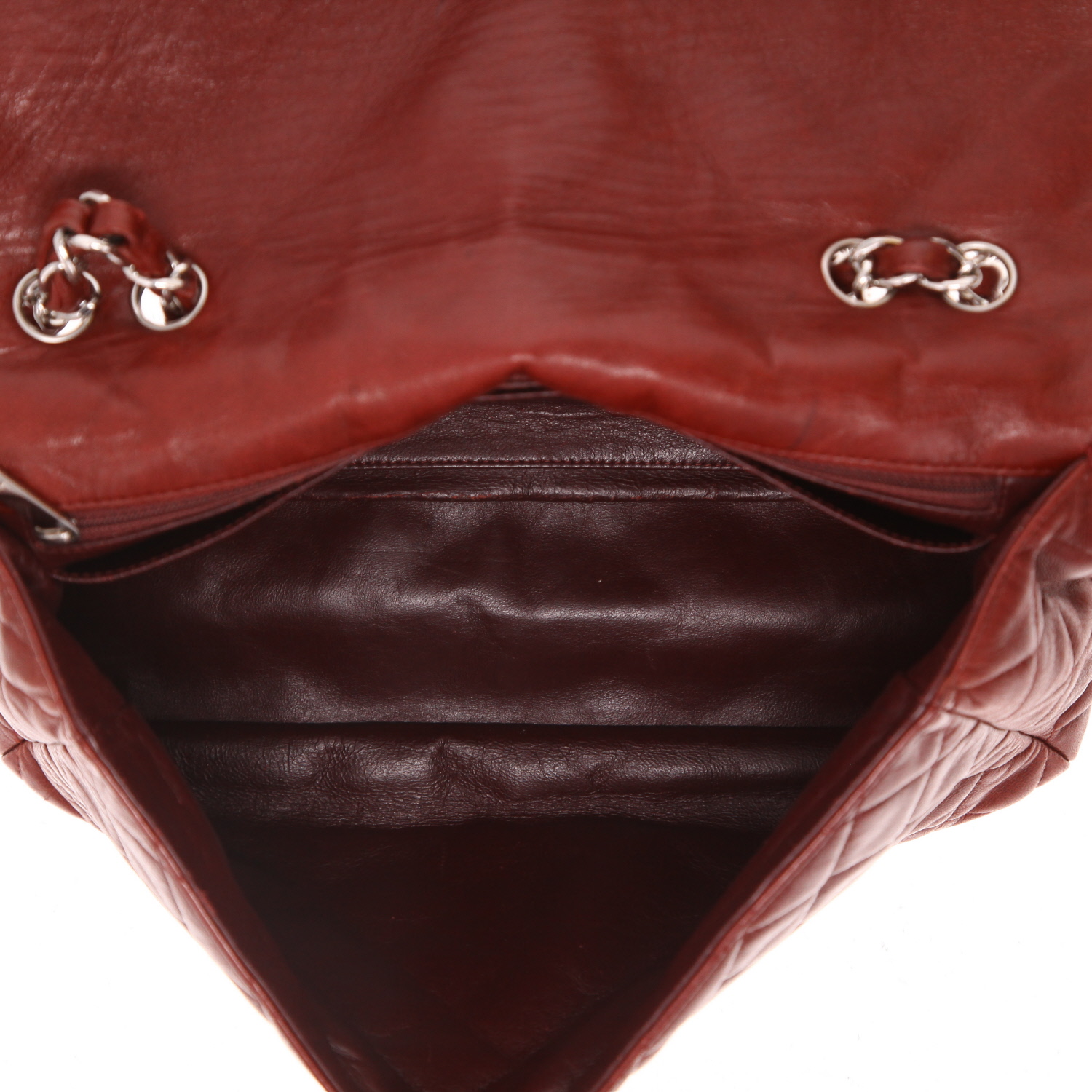 Borsa Chanel  Timeless in pelle trapuntata bordeaux - Detail D3