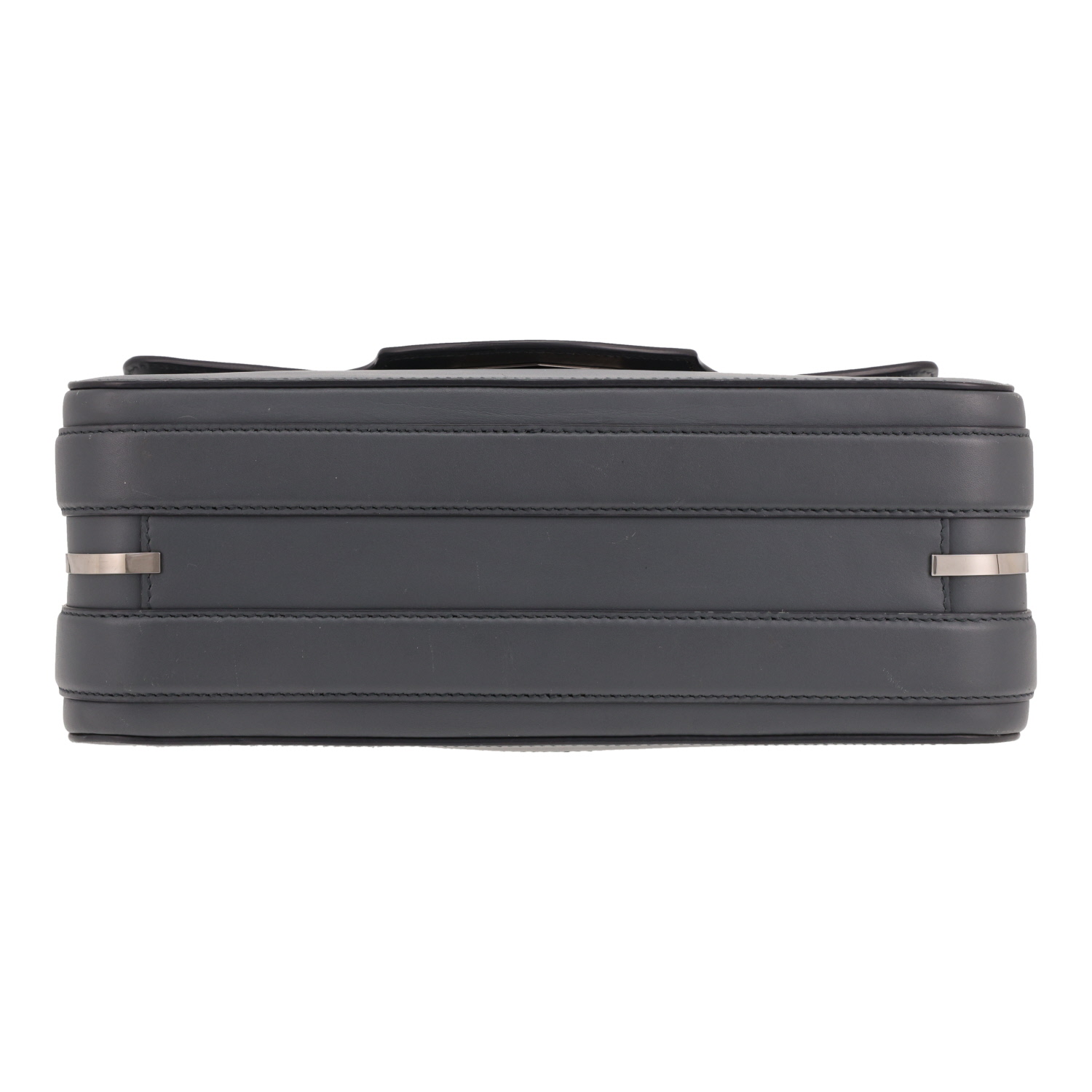 Balenciaga  Neo Classic handbag  in grey leather - Detail D1