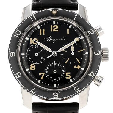 Reloj Breguet Type XX de acero Circa 1980