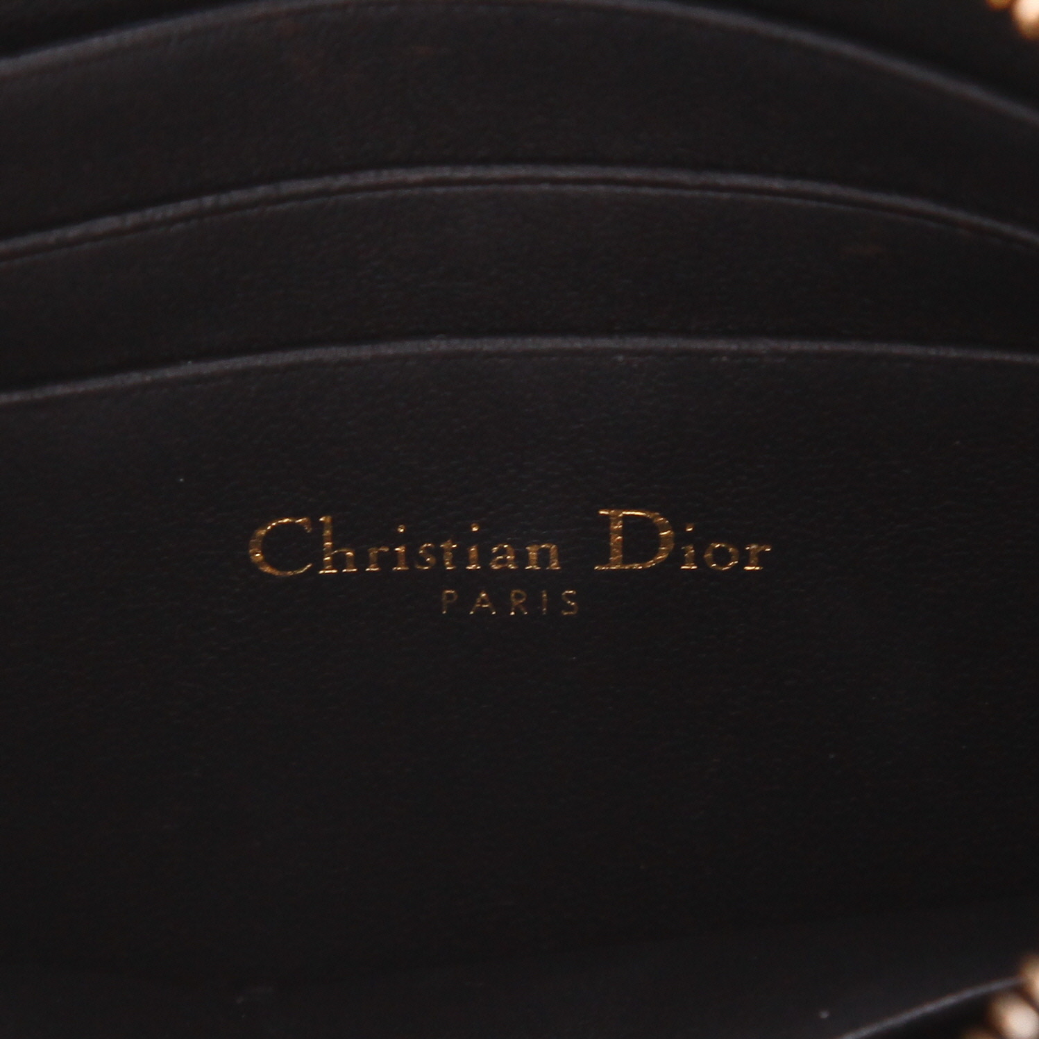 Borsa a tracolla Dior  Every Dior in pelle cannage nera - Detail D2