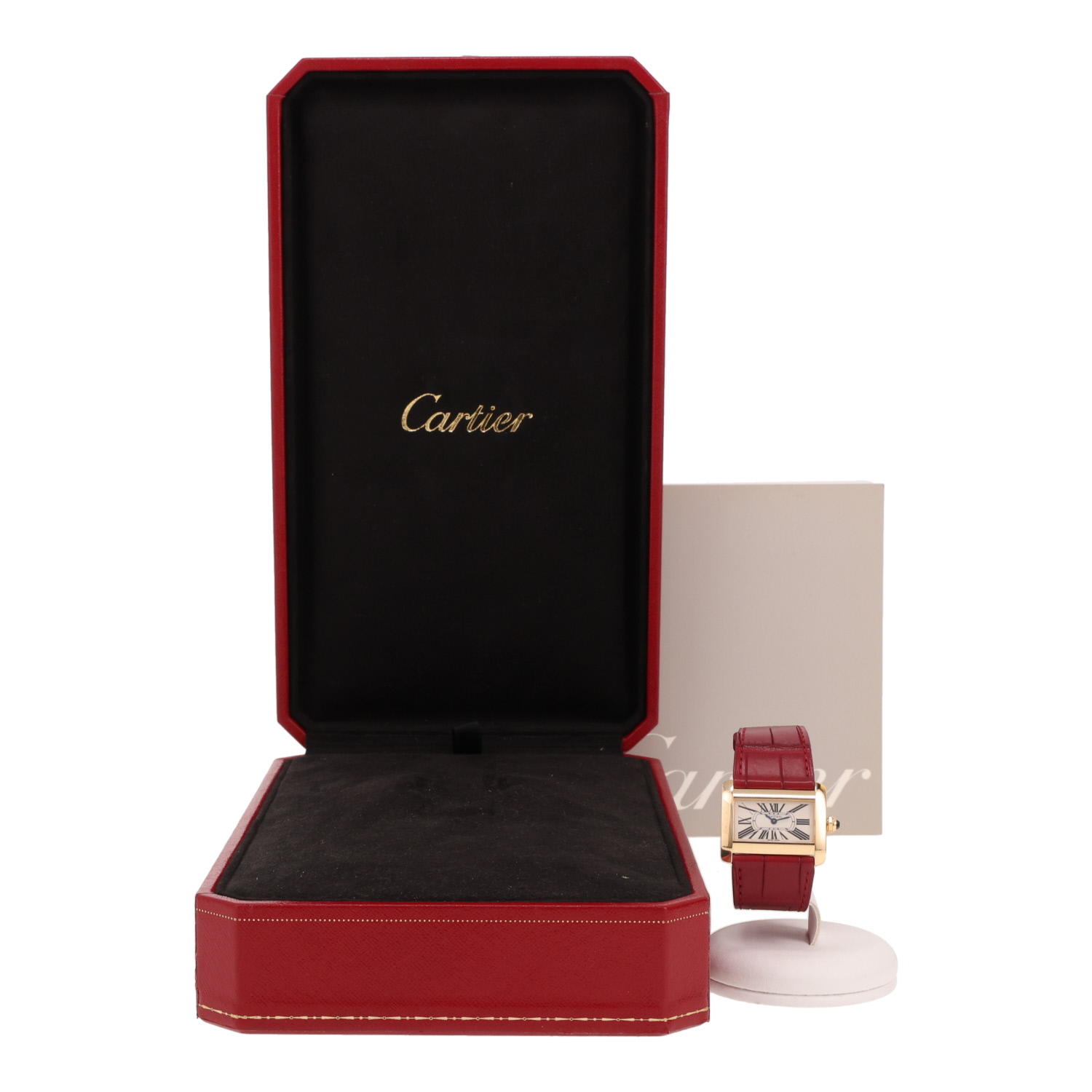 Orologio Cartier Tank Divan in oro giallo Ref: Cartier - 2601  Circa 2000 - Detail D2