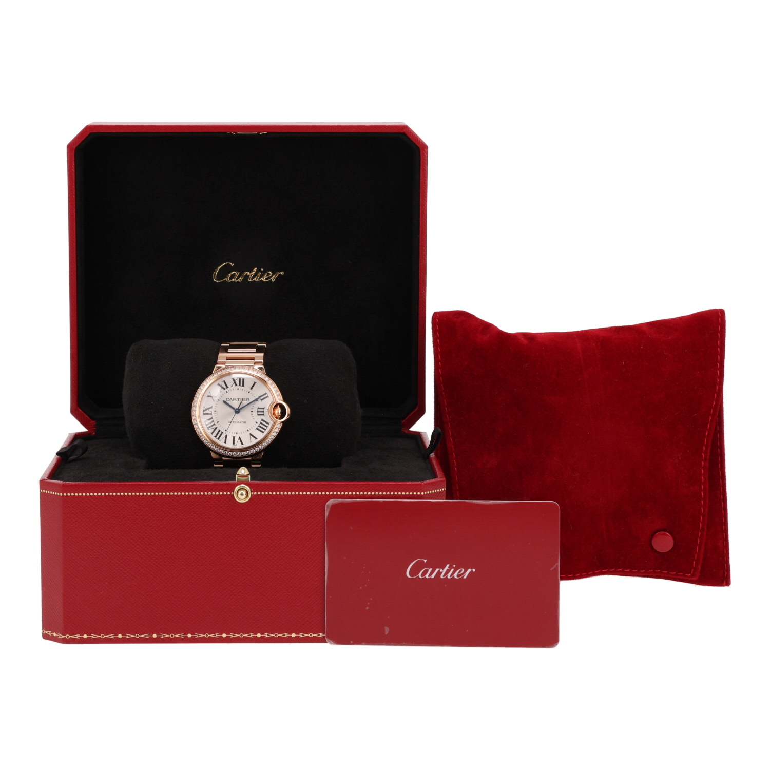 Reloj Cartier Ballon Bleu De Cartier de oro rosa Circa 2025