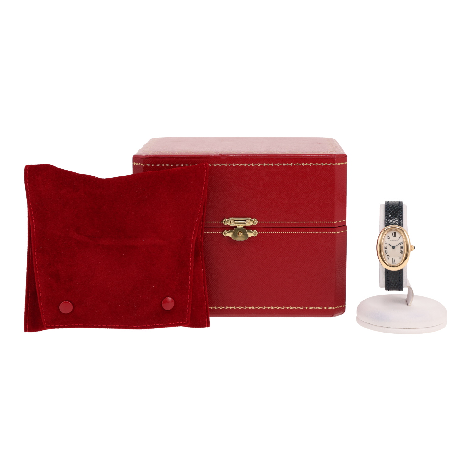 Cartier Baignoire  in yellow gold Ref: Cartier - 1954  Circa 1990