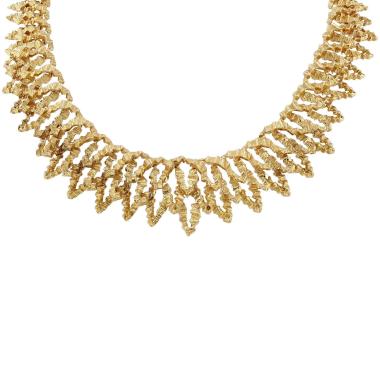 Collier années 1970 Chaumet en or jaune