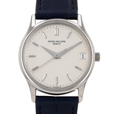 Patek Philippe Calatrava  in white gold Ref: Patek Philippe - 3998  Circa 1990