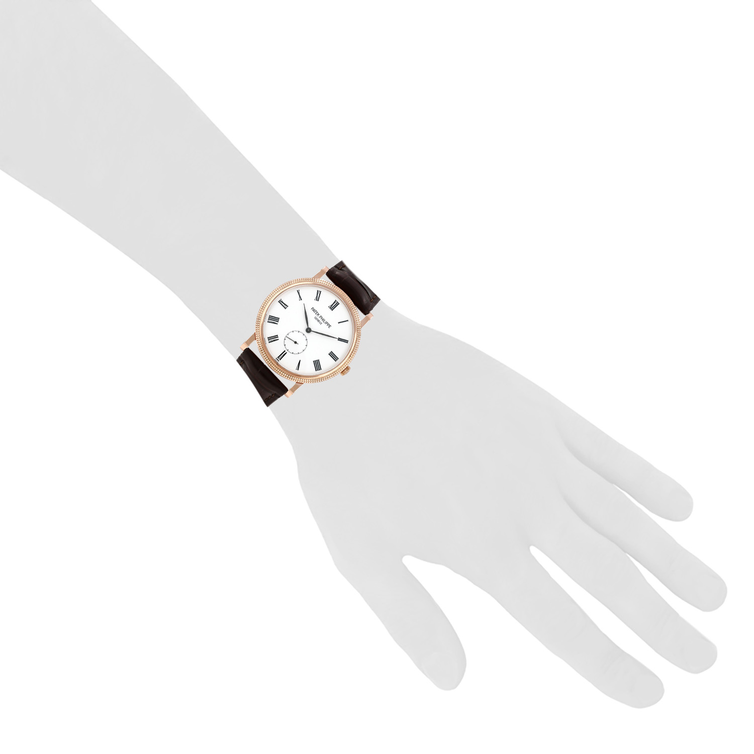 Montre Patek Philippe Calatrava en or rose Ref: Patek Philippe - 5116  Vers 2013 - Detail D1