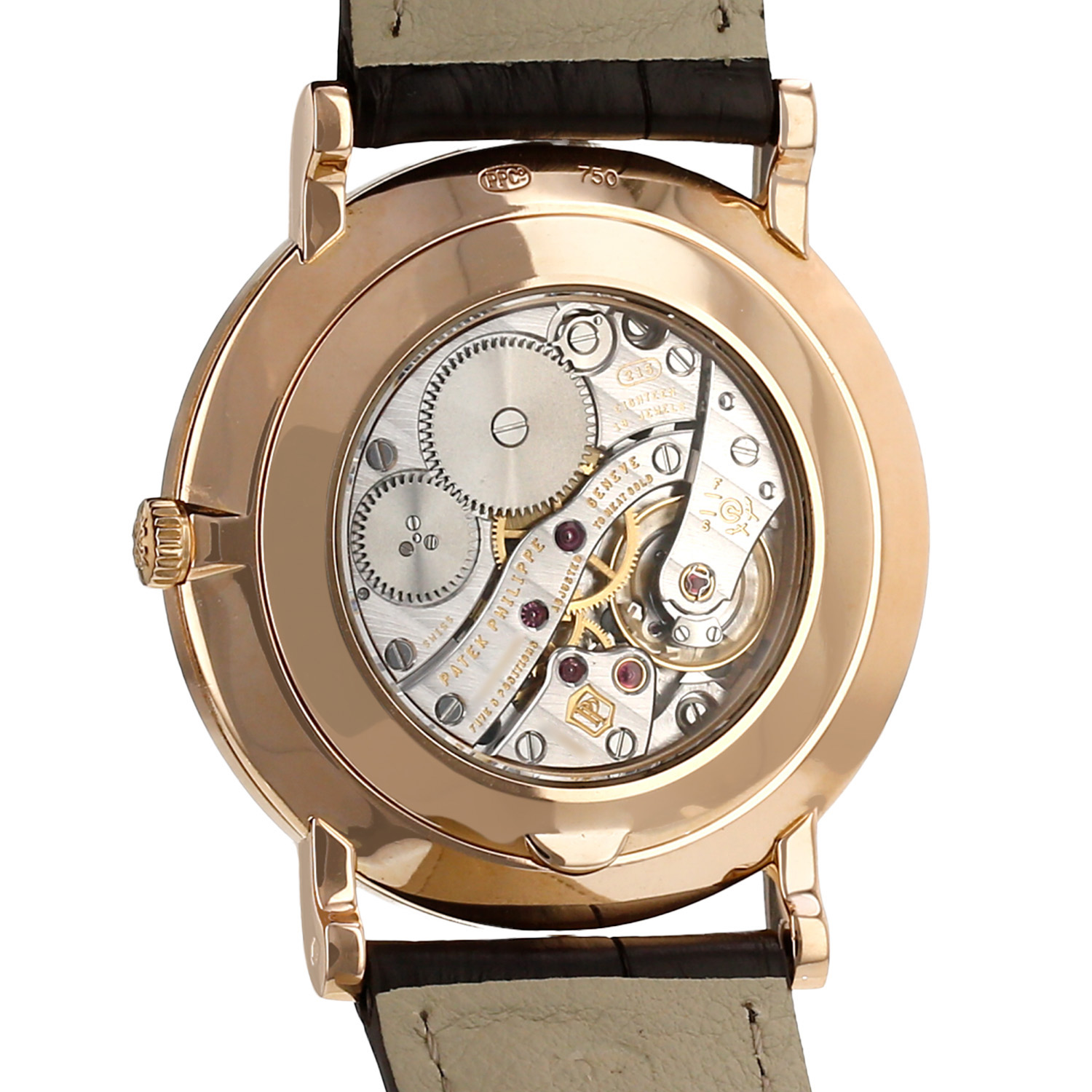 Montre Patek Philippe Calatrava en or rose Ref: Patek Philippe - 5116  Vers 2013 - Detail D3