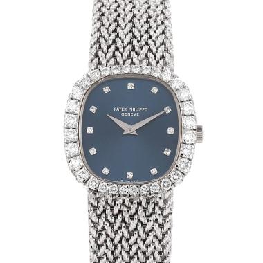 Orologio Patek Philippe Ellipse Lady in oro bianco Ref: Patek Philippe - 4253  Circa 1976