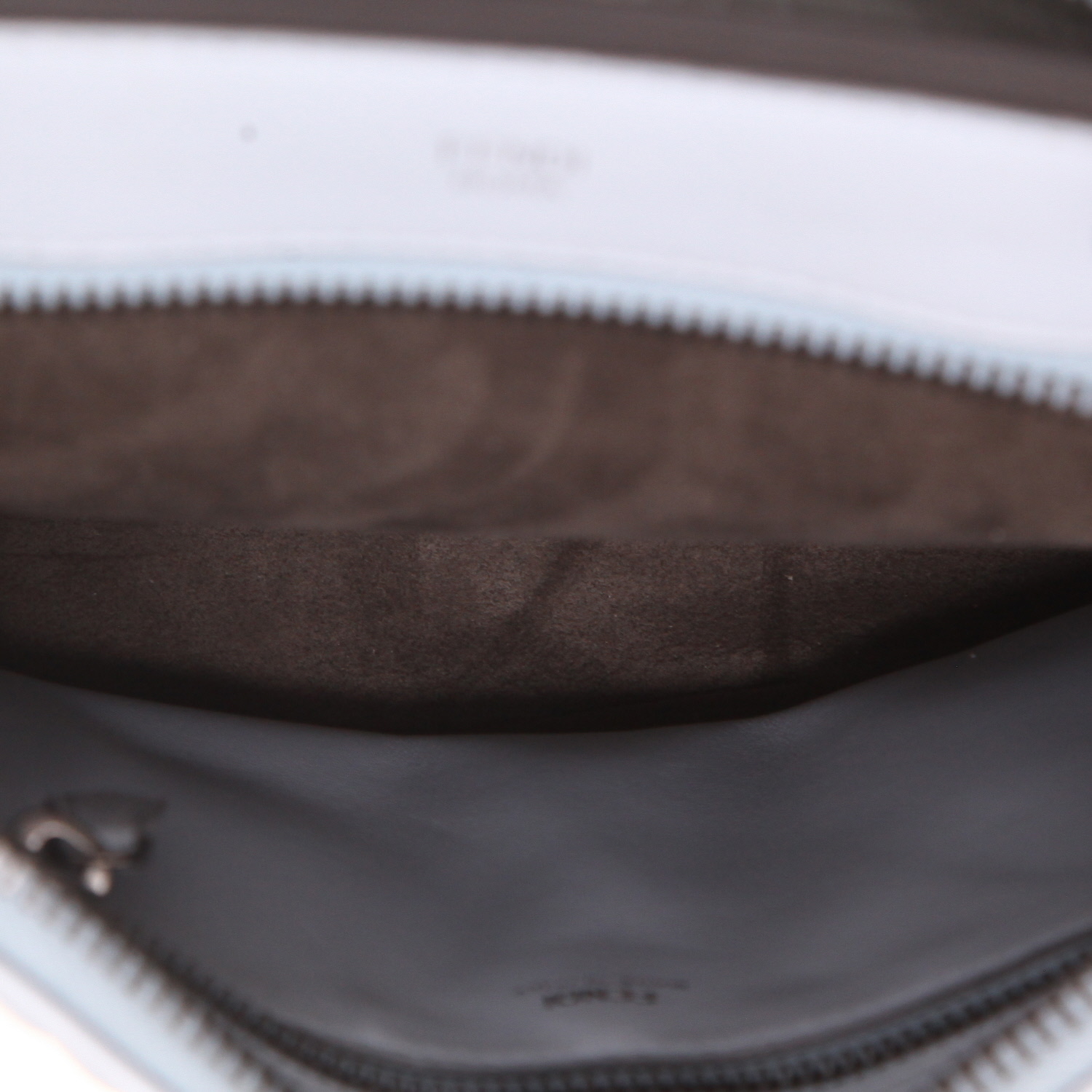 Borsa Fendi  Dotcom in pelle trapuntata blu - Detail D3