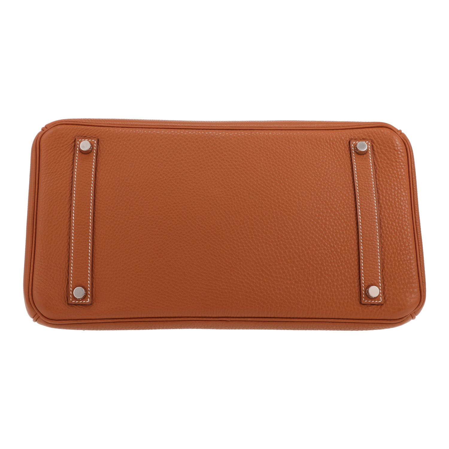 Sac à main Hermès  Birkin 35 cm en cuir togo gold - Detail D1