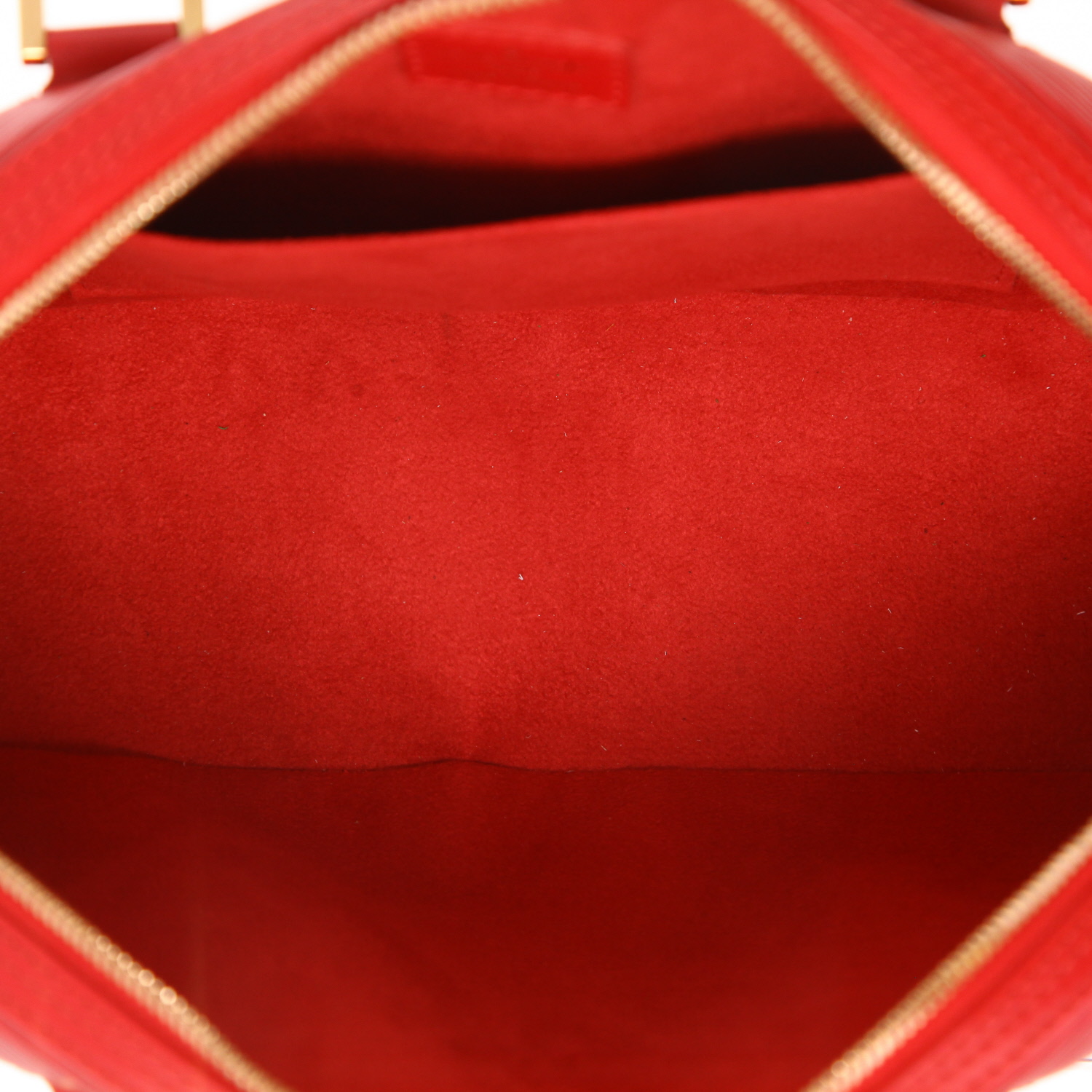 Louis Vuitton  Jasmin handbag  in red epi leather - Detail D3