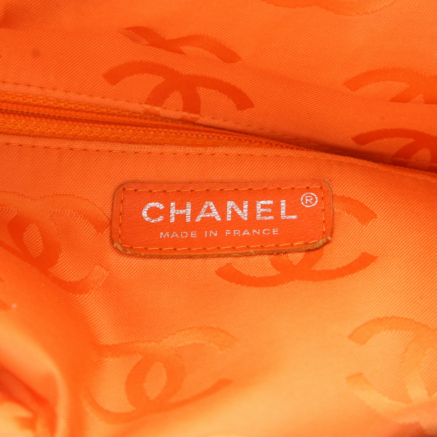 Sac cabas Chanel  Cambon en cuir matelassé marron - Detail D2