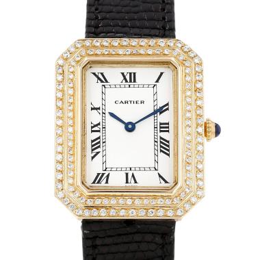Reloj Cartier Cristallor Jumbo Vintage de oro amarillo Ref: Cartier - 78096  Circa 1970