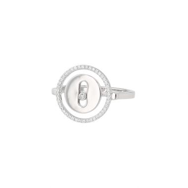 Messika Lucky Move ring in white gold and diamonds