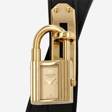 Hermès Montre Kelly  in gold plated Ref: Hermès - KE1.201  Circa 1990