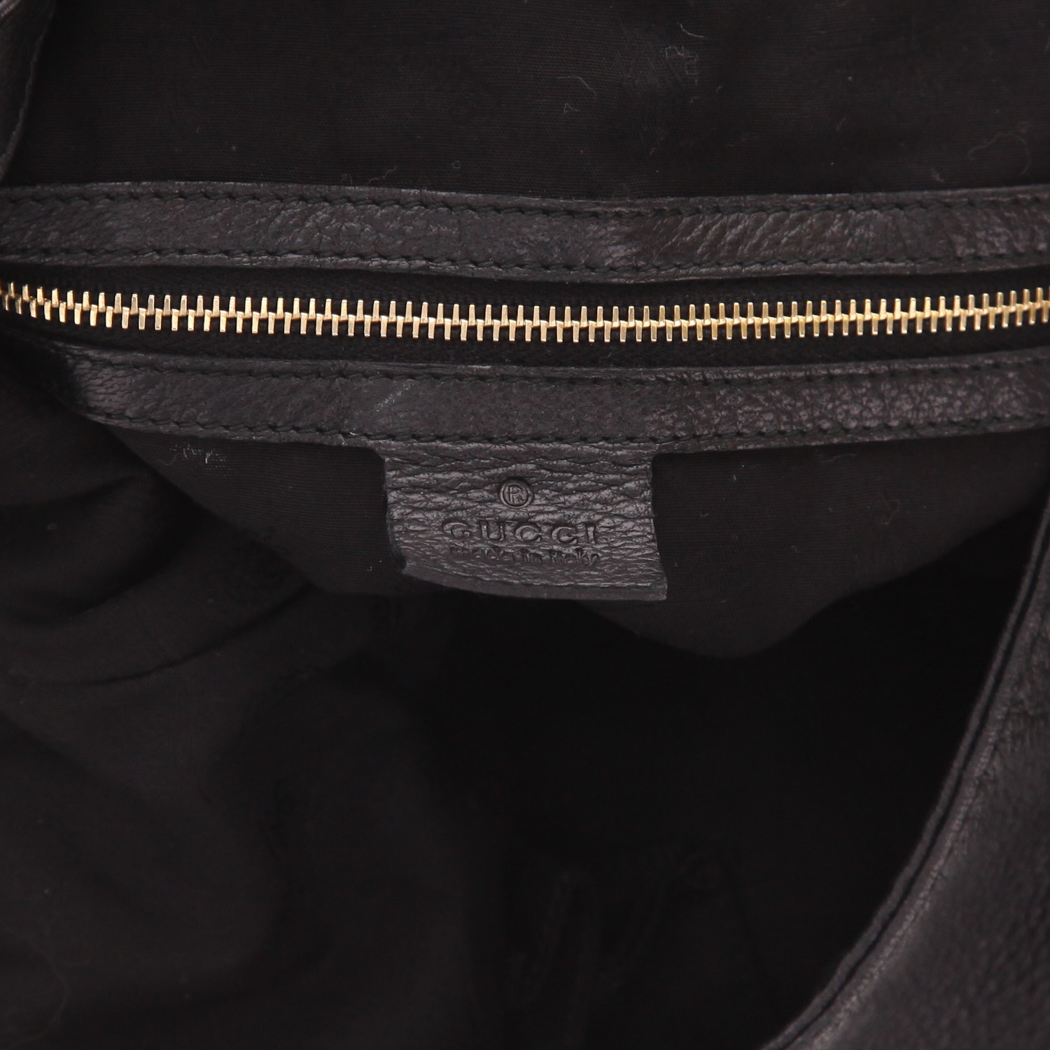 Borsa Gucci  Jackie in pelle nera - Detail D2