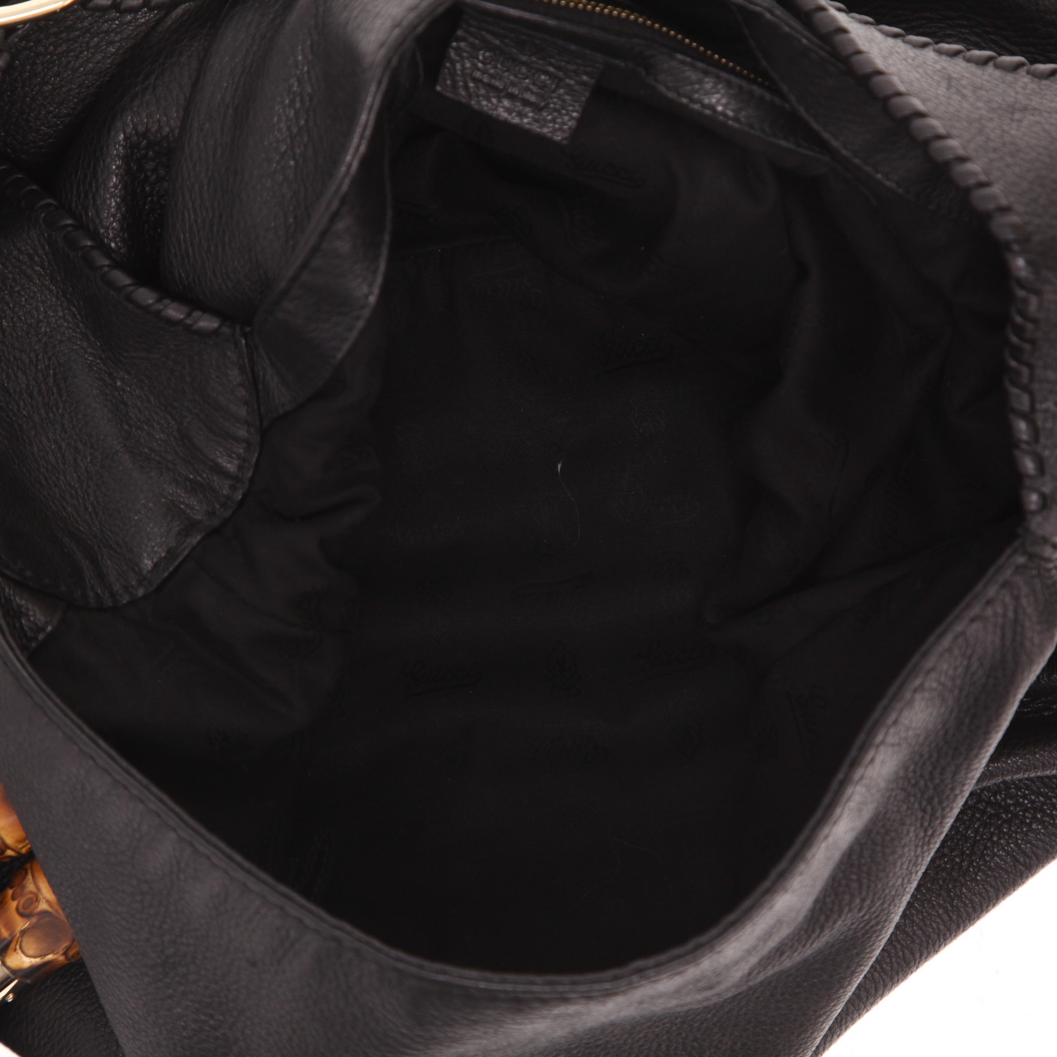 Borsa Gucci  Jackie in pelle nera - Detail D3