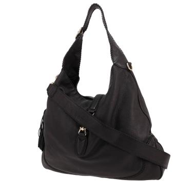 Borsa Gucci  Jackie in pelle nera