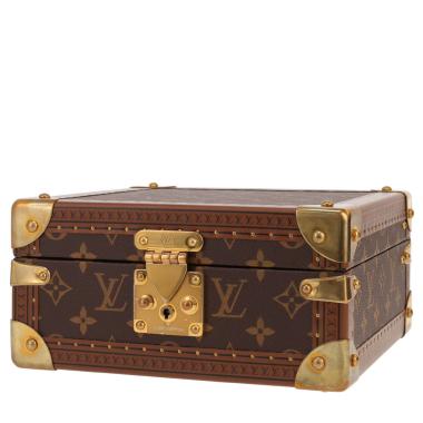 Louis Vuitton  Coffret Joaillerie jewelry box  in brown monogram canvas