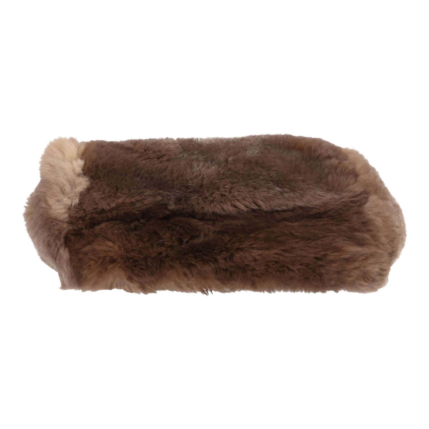 Chanel   clutch  in brown furr - Detail D1