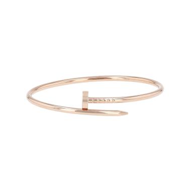 Brazalete Cartier Juste un clou modelo pequeño de oro rosa