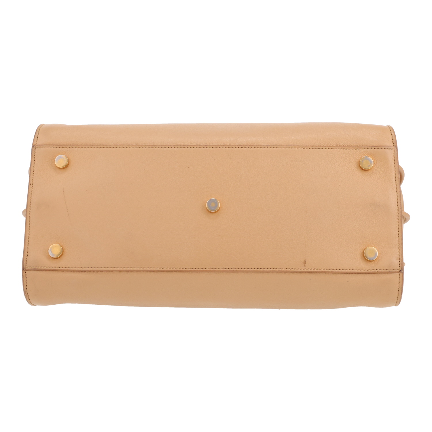 Saint Laurent  Sac de jour handbag  in beige leather - Detail D1