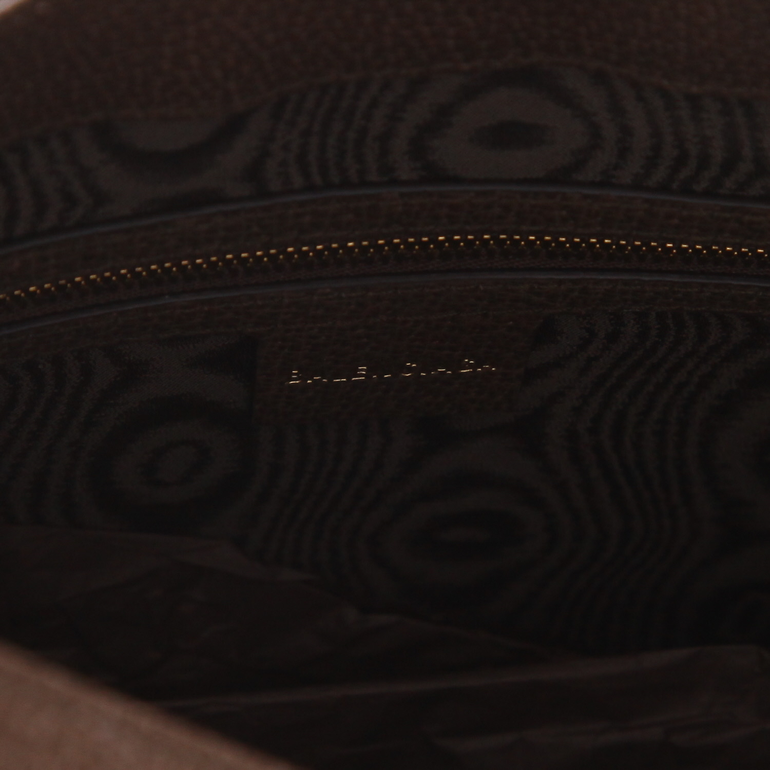 Balenciaga  x Gucci Jackie shoulder bag  in beige logo canvas  and brown leather - Detail D2