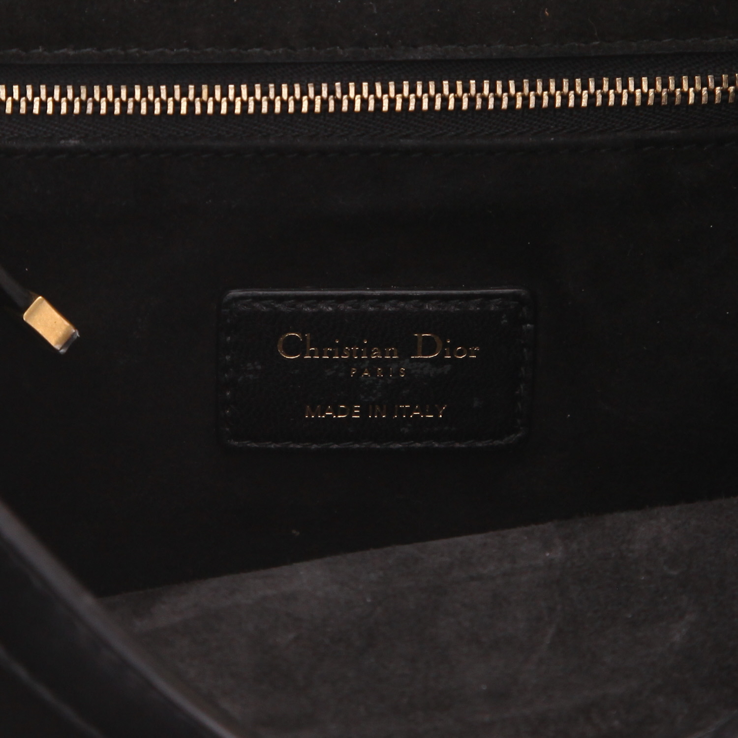 Dior  Direction shoulder bag  in black leather - Detail D2