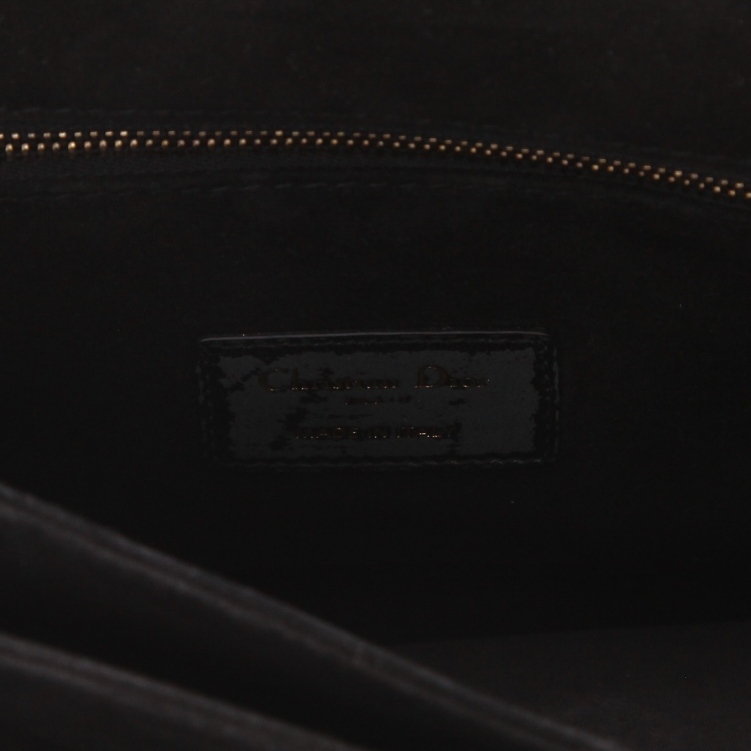 Dior  Dior21st shoulder bag  in black leather - Detail D2