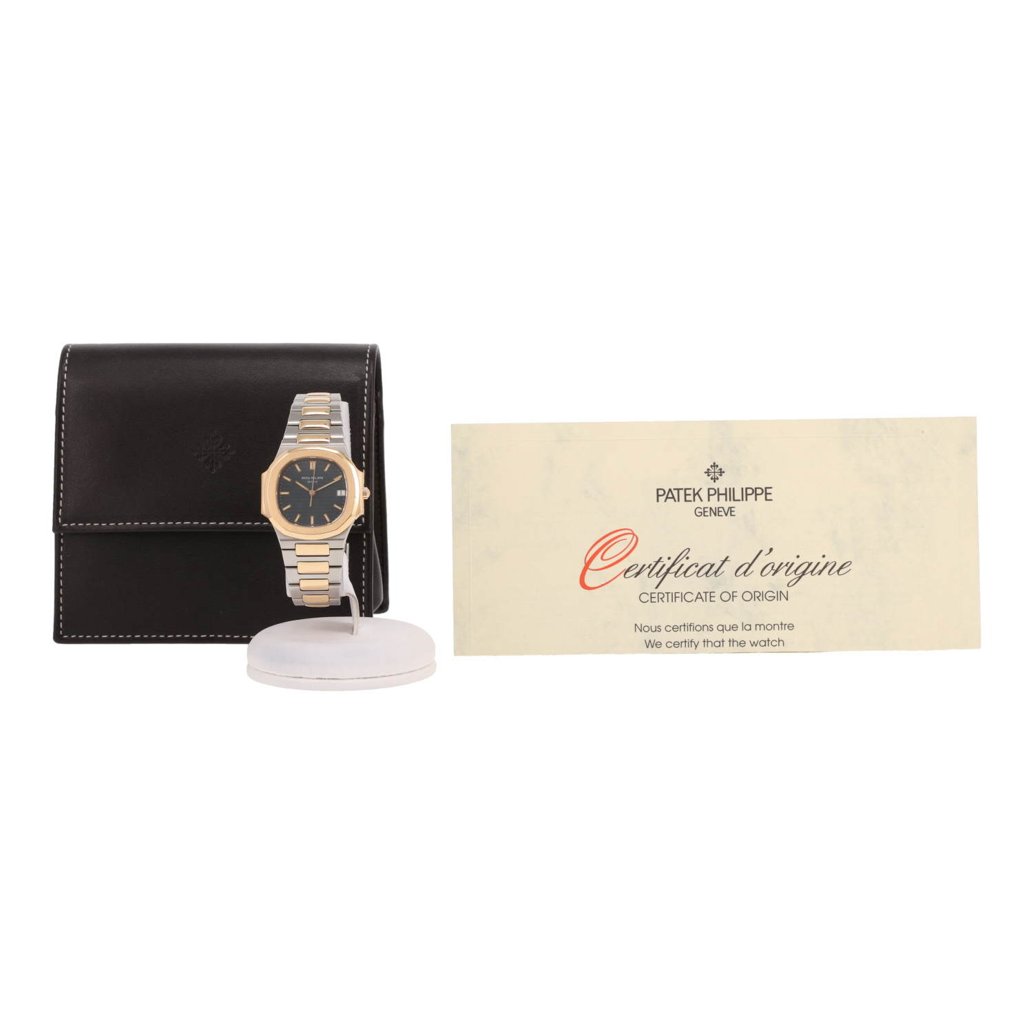 Patek Philippe Nautilus  in gold and stainless steel Ref: Patek Philippe - 3900  Circa 1993