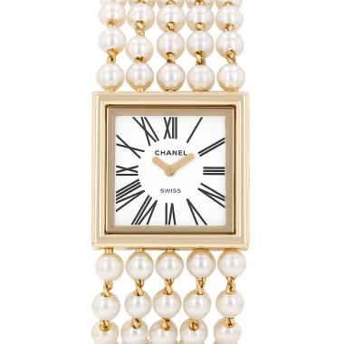 Orologio Chanel Mademoiselle in oro giallo Circa 1990