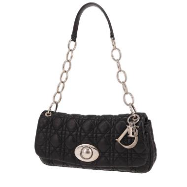 Borsa Dior  Rendez-vous in pelle cannage nera